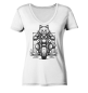 Preview: Cruiser Katze / Ladies V-Neck T-Shirt