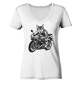 Preview: Sportbike Hund / Ladies V-Neck T-Shirt