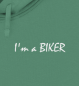 Preview: I'm a BIKER / Ladies Boxcut Hoodie