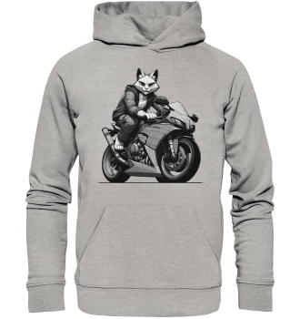 Sportbike Katze / Hoodie