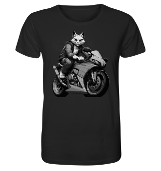 Sportbike Katze / T-Shirt