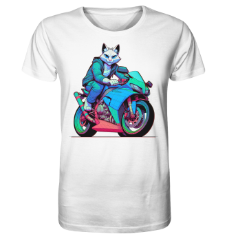 Sportbike Katze / T-Shirt