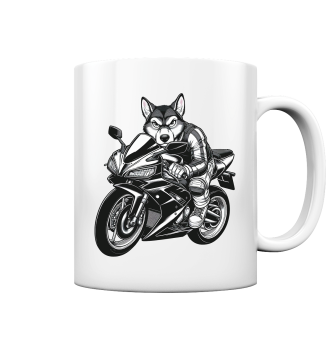 Sportbike Hund / Tasse
