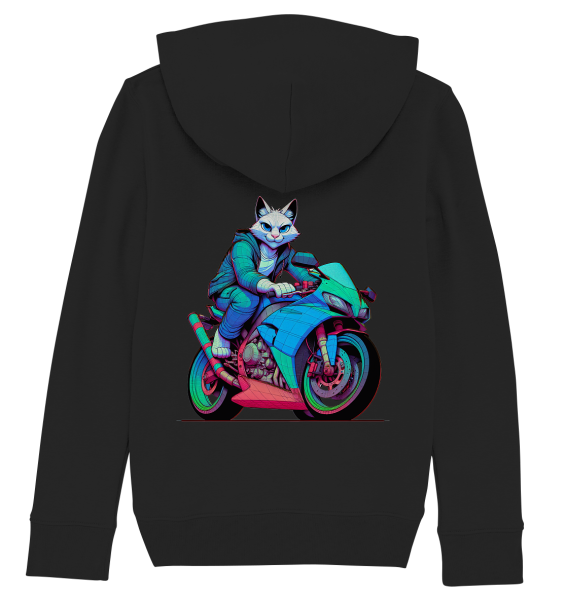 Sportbike Katze / Kids Hoodie