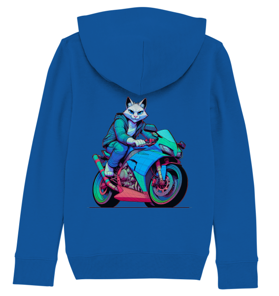 Sportbike Katze / Kids Hoodie