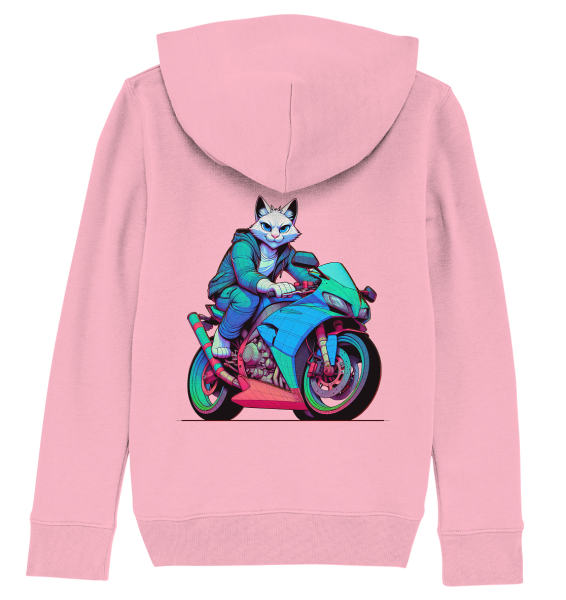 Sportbike Katze / Kids Hoodie