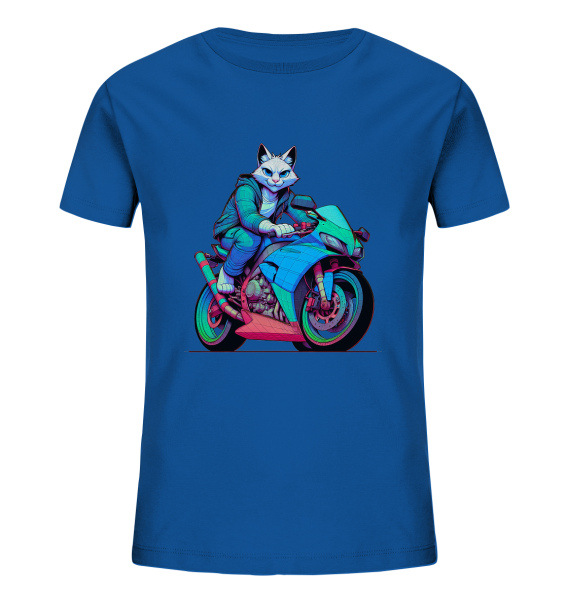 Sportbike Katze / Kids T-Shirt