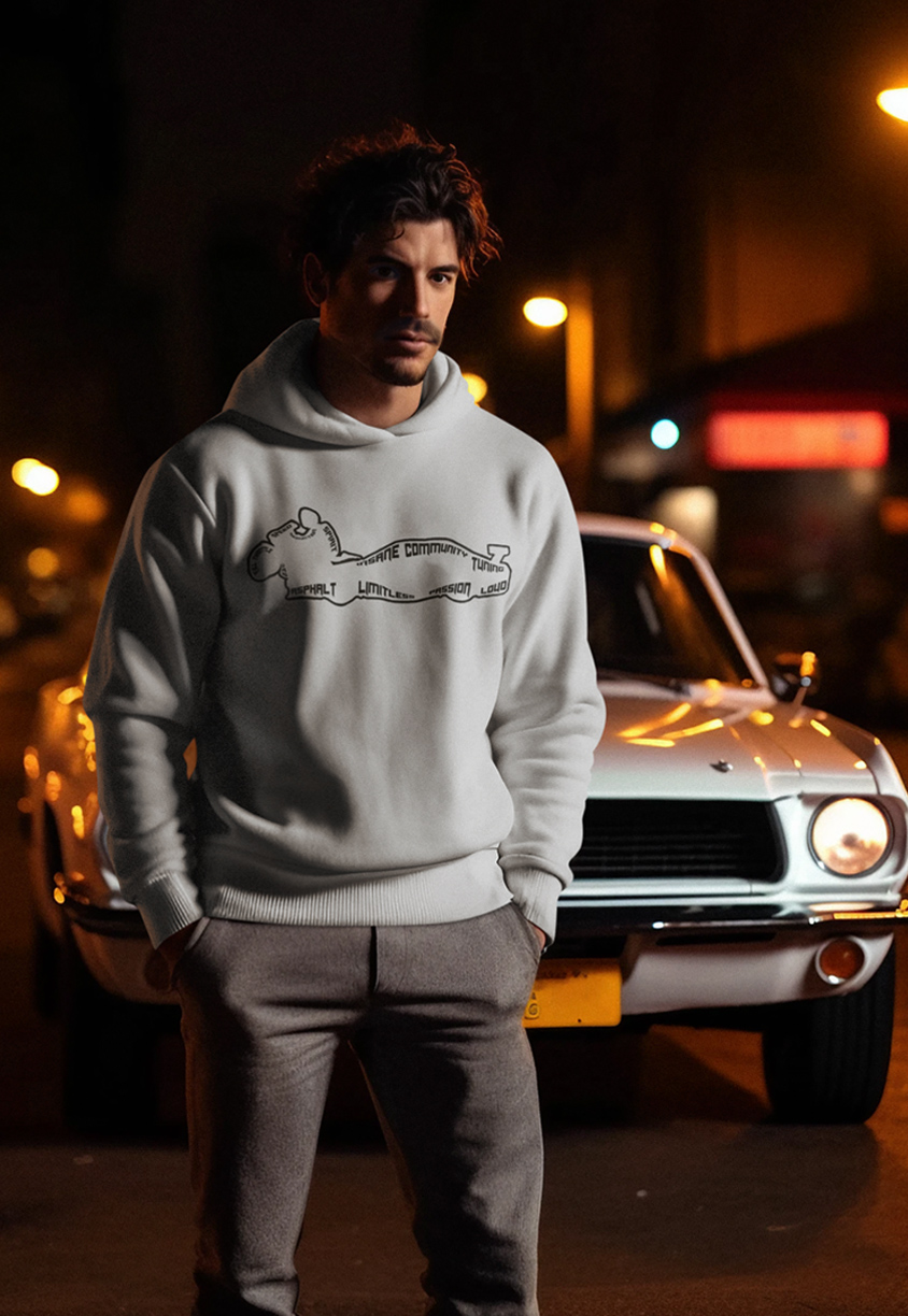 Phillip hoodie keywords musclecar